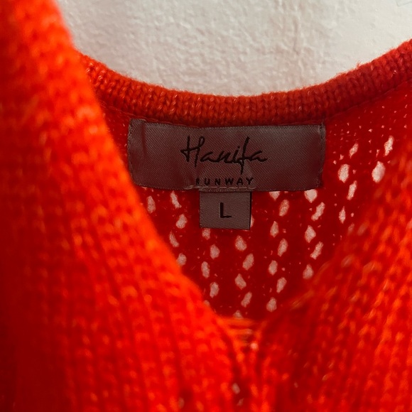 HANIFA MINI IGGY DRESS 
WORN ONCE
COLOR: RED - Picture 4 of 4